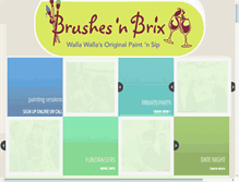 Tablet Screenshot of brushesnbrix.com